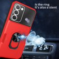 thumbnail image 6 of Phone Case for Samsung Galaxy S23 Plus 5G Cover Credit Slim Ring Card Holder Stand Cell Accessories S23+5G S23plus 23S + S 23 23+ S23P GS23 Women Men Red, 6 of 8