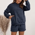 thumbnail image 2 of Durtebeua Crewneck Tops with Sweatpants Active Tracksuit  Wear Women Two Piece Outfit, 2 of 6