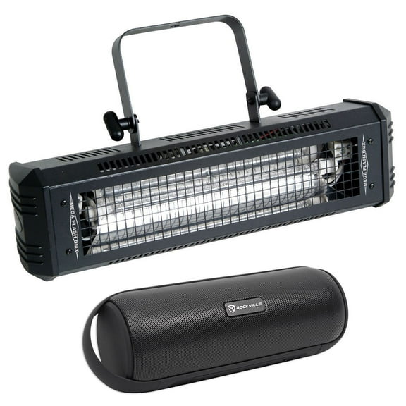 American DJ Mega Flash DMX 800w DMX Strobe Light w/ Sound Sensor   Free Speaker!