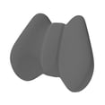 thumbnail image 2 of MERIGLARE Lumbar Support Pillow Breathable Soft Memory Foam for Car Driver Travel Sofa Gray, 2 of 9