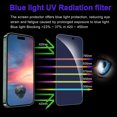 thumbnail image 2 of Blue Light Screen Protector Ultra Clear Tempered Glass Film Full Coverage Anti Blue Light Free Scratch Case Friendly Compatible with iPhone 15 Pro Max 6.7'', 2 of 9