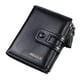 thumbnail image 1 of Cartera Pequeña de material cuero Colcomx Monedero Plegable Tarjetero con Cremallera Almacenamiento de Monedas Cartera plegable unisex, 1 of 8