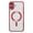 Red, variant on for iPhone 17 Case Clear Magnetic, Ultra Thin Plating edge Cover Compatible with Magsafe Phone Case for Women Men Girl, Cute Soft TPU Silicone & Hard PC Transparent Anti-Yellow, Red