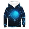 thumbnail image 2 of Children'S Boy Hoodie Teen Cartoon Print Sweatshirts Pullover 3D With Pocket Hoodie Clothes, 2 of 4