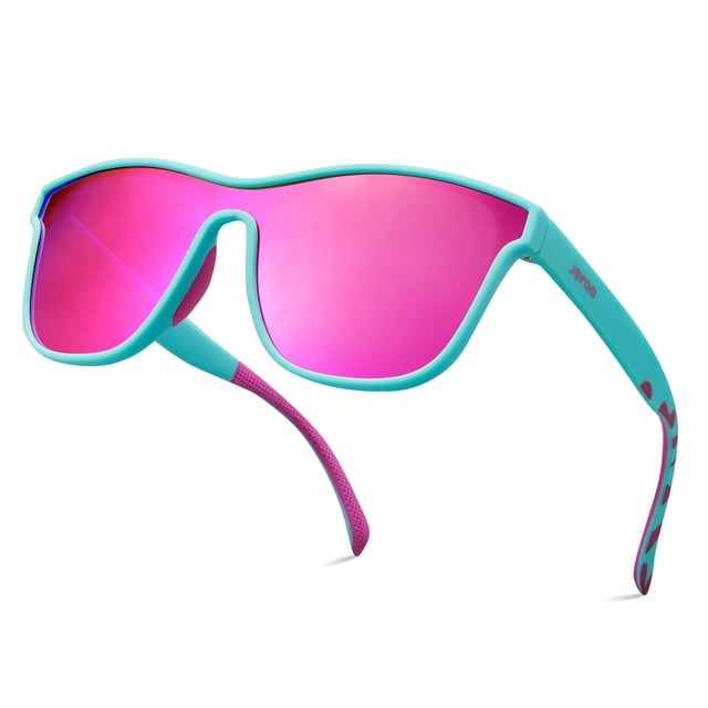 Gafas de Sol Deportivas Polarizadas Retro UV400 Jefoo para Mujeres y Hombres