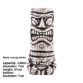 thumbnail image 2 of Taza Tiki de cerámica, 350 ml, diseño de cara de Tiki hawaiano, 2 of 2