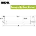 thumbnail image 2 of Heavy Duty Black Aluminum Screen Door Closer, 2 of 5