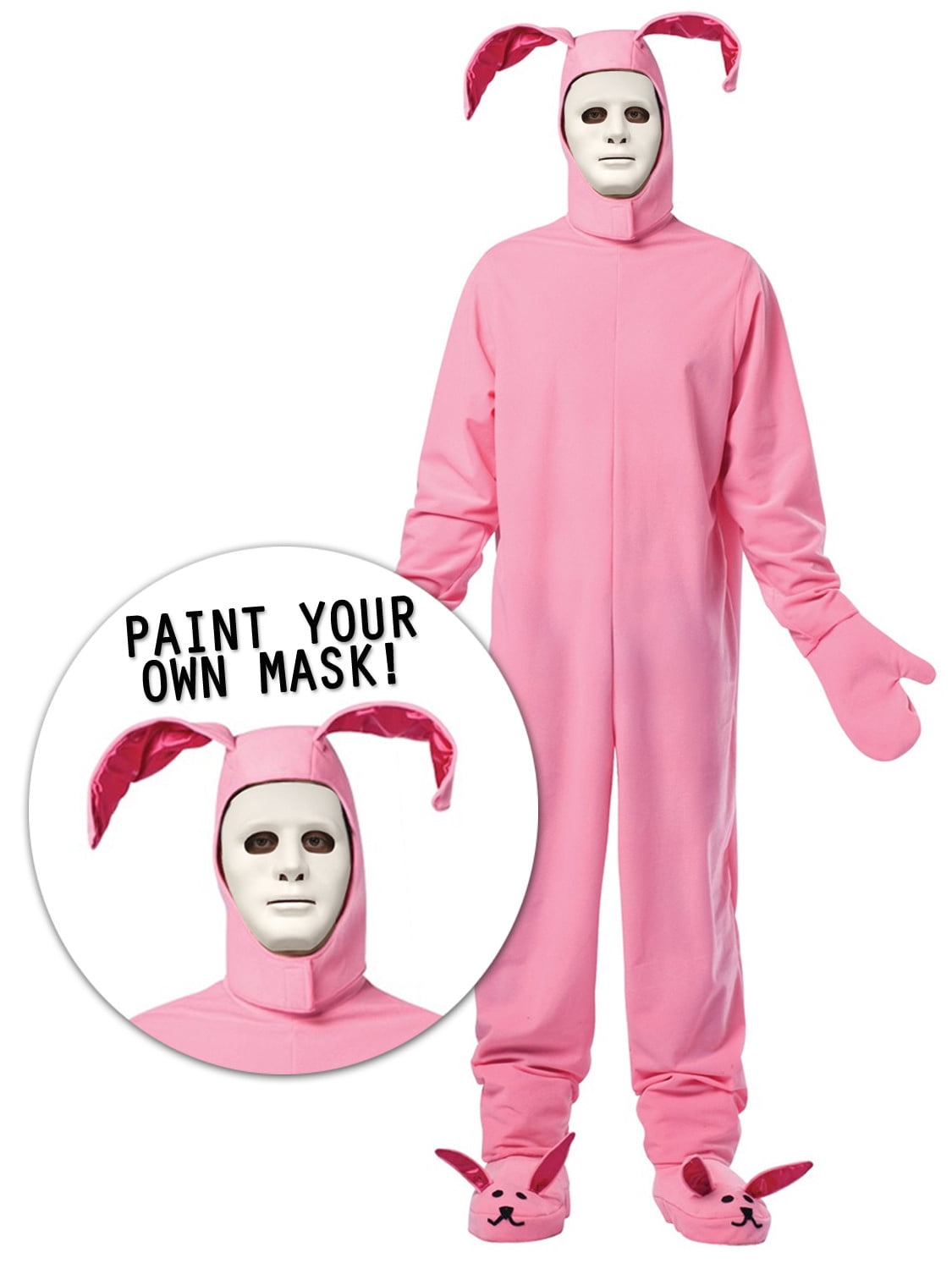 pink bunny fortnite costume
