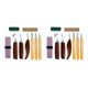 thumbnail image 2 of Riwesomey Wood Carving Tools Set Woodworking Hand Detail Tool Adults DIY juego de 9 piezas 2piezas, 2 of 4