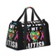 thumbnail image 2 of Balery I Love My Autism Bolsa de Gimnasio para Mujeres, Bolsa de Viaje con Bolsillo Húmedo, Bolsa de Fin de Semana para Mujeres, Bolsa de Viaje Resistente al Agua, 2 of 7