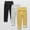 Dark Blue, variant on SGFCWSX Girls Thermal Pants Solid Color High Waist Legging Pants Elastic Fleece Lining Winter Soft Leggings Blue Size 5 Years
