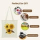 thumbnail image 3 of 8Pcs Tote Bag de Manta Cruda 40 X 35 cm Algodón,Paquetes de Bolsas Tote Bag De Manta Cruda 100% Algodon,Bolsa reutilizable de tela,Bolsas por mayoreo,Bolsas Tote Bag para pintar,Tote bags Ecológic (8), 3 of 5