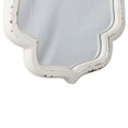 thumbnail image 5 of Sintosin Wall Mirror, Rustic Farmhouse Bathroom Mirror 16"x12" Distressed White Wood Framed, Hanging Decorative Small Mirror for Living Room, Bedroom, Entryway Decor, 5 of 8