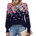 thumbnail image 6 of Women's Tops Fall Long Sleeve Women's Tops Plus Size Tunic Pullover Oversized Tops for Women Long Sleeve My Items My Order, 6 of 6