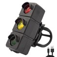 thumbnail image 1 of Luz trasera de bicicleta LED 30LM 300mAh Micro USB recargable 7 modos a prueba de agua, 1 of 7