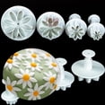 thumbnail image 2 of 4X Cake Fondant Sugarcraft Decor Cookie Mould Mold Plunger Daisy Flower Cutter, 2 of 8