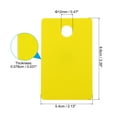 thumbnail image 2 of Unique Bargains 2.13 x 3.39' NFC Blank PVC Color Cards, 10 Pcs, Yellow, 2 of 7