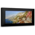 thumbnail image 1 of Obuchovsky, Yury 14x9 Black Modern Framed Museum Art Print Titled - Amalfi, 1 of 5
