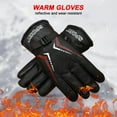 thumbnail image 4 of Cinvoph Winter Waterproof Ski Gloves Men Women Touchscreen Lining Thermal Warm Gloves Ski Gloves for Driving Biking Running Cycling Hiking Camping Outdoor Sport, 4 of 5