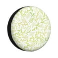 thumbnail image 1 of XMXY Green Leaf Graffiti Spare Tire Cover, Universal Waterproof Cover for Jeep RV Tire Wheel Protection, 16 inch, 1 of 8