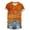 QR1-Orange, variant on VKOYWKM Happy Thanksgiving Shirts Women Pumpkin Graphic Short Sleeve Fall T-Shirt Casual Crew Neck Loose Fit Blessed Tops Thanksgiving Halloween Shirt