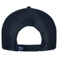 thumbnail image 4 of Men's New Era Gray/Navy Dallas Cowboys Outdoor Split Panel 9FIFTY Snapback Hat, 4 of 5