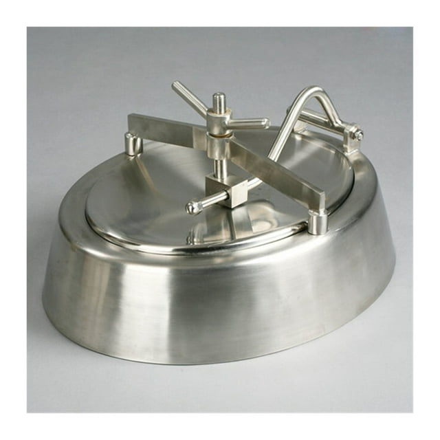 Sanitary Tank Manway Eliptical Shadowless (340x440x130mm) Inward Open Manway Cover Stainless Steel 304 for Conical Fermenter ,Easy to Install