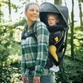thumbnail image 2 of Chicco SmartSupport Aluminum Frame Backpack Carrier, Lightweight Baby Backpack Carrier | Solar/Grey - New Model, 2 of 5