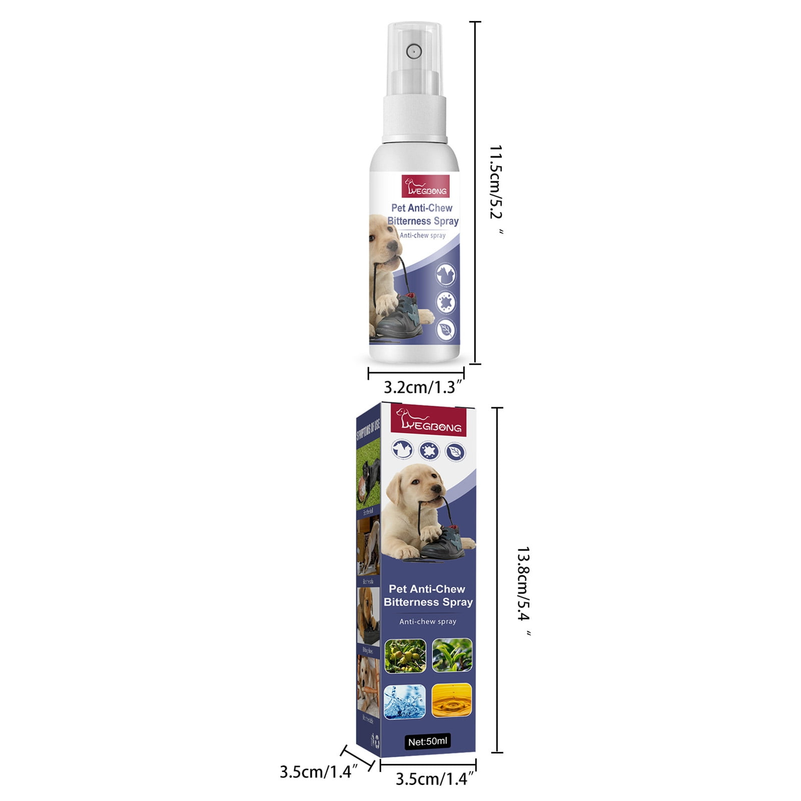 No Chew Spray for Dogs Bitter Apple Spray for Dogs to Stop Chewing All Natural and Non Toxic Dog Deterrent Spray Walmart