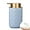 Blue, variant on LANFENG Foaming Soap Dispenser, Kitchen Soap Dispenser with Gold Soap Pump, Ceramic Foam Soap Dispenser for Bathroom, 12 Oz Refillable Soap Dispenser