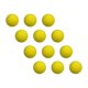 thumbnail image 1 of 12 pelotas de golf de espuma EVA para práctica de golf, multiusos, de 55 mm. Amarillo, 1 of 9