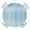 Lake Blue, variant on Light Blue Round Tablecloth for 36-44 Inch Tables, Fitted Table Cover with Elastic Edge, Modern Abstract Art Ombre Striped Waterproof Outdoor Table Cloth Protector for Patio Garden Dinner Picnic