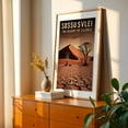 thumbnail image 3 of Sossusvlei Poster – Surreal Beauty of the Namib Desert - Hardap Region Namibia Illustration Desert Landscape Travel Poster Vintage Nature Scenic Minimalist Unframed Wall Art Print 20 x 30 inches, 3 of 60