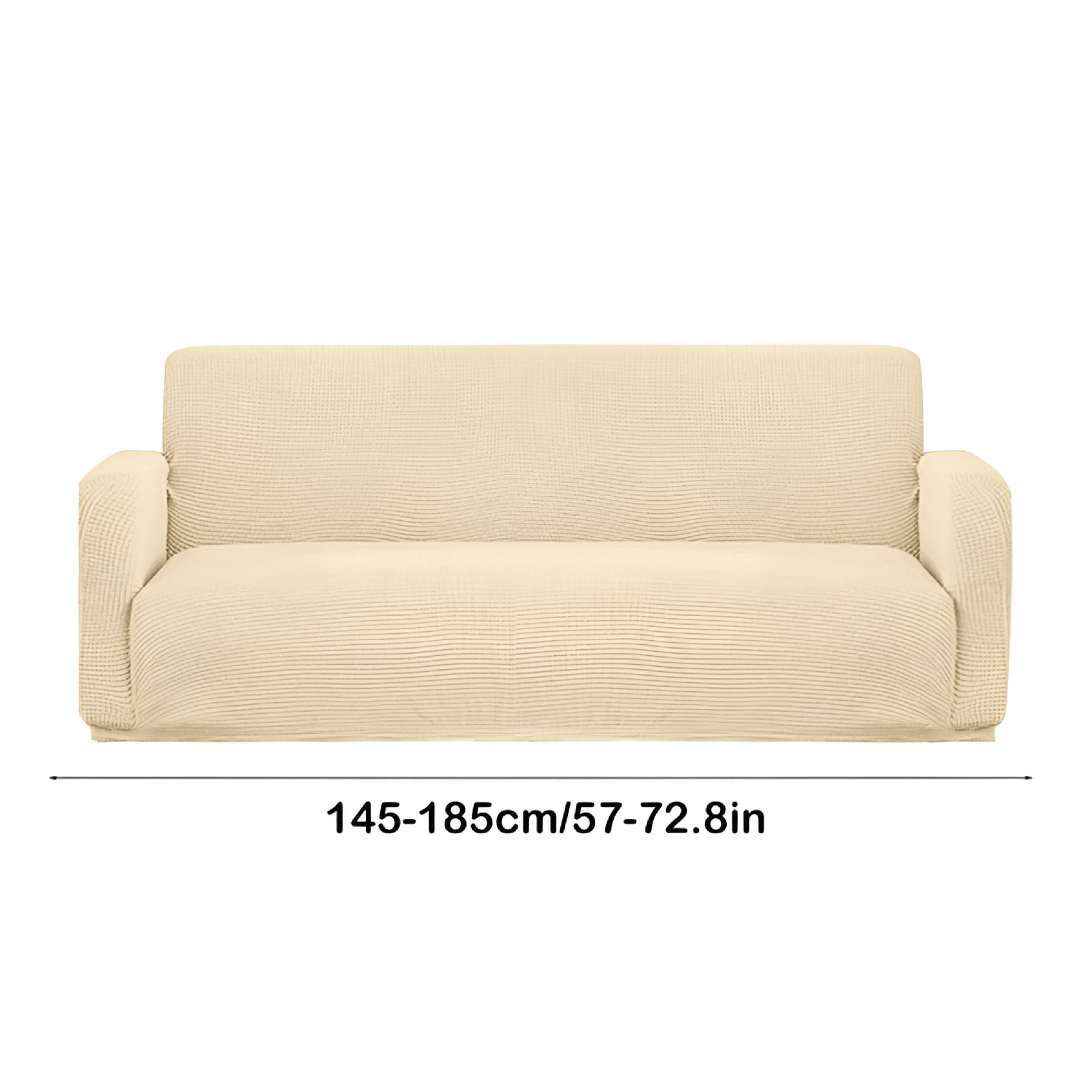 AUQ 2026 New Universal Elastic Sofa Cover | 360° Full Coverage Stretch Slipcover | Stain-Resistant Polyester Knit | Machine Washable Furniture Protector | All Season Home Decor | 11.8X11.8"