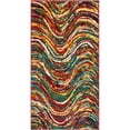 thumbnail image 4 of SAFAVIEH Aruba Ida Geometric Waves Area Rug, Multi, 2'7" x 5', 4 of 5