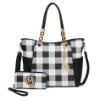 Checkered Black