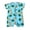 Blue Pineapple, variant on 3M-3T Newborn Baby Boy 2 Way Zipper Romper Summer Short Sleeve Jumpsuit for Infant Toddler - 1PCS Banana