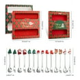 Christmas Spoon Christmas Tree Decorations Red Christmas Dessert Spoon