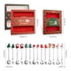 thumbnail image 3 of Vasos estrechos con tapa y pajita | Vasos acrílicos de 473 ml con aislamiento de doble pared para bebidas frías | Vasos reutilizables para niños, escuela, oficina y fiestas | Juego de 5 colores, 3 of 3