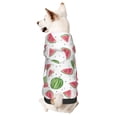 thumbnail image 1 of Balery Hand Drawn Watermelon Sudadera con Capucha para Perros Pequeños – Ropa para Mascotas, Disfraz para Perros y Gatos, Ideal para Fiestas y Cosplay-XX-Large, 1 of 7