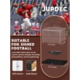 thumbnail image 4 of Vitrina para Balón de Fútbol JupDec de Tamaño Completo en Acrílico con Protección UV, 4 of 7