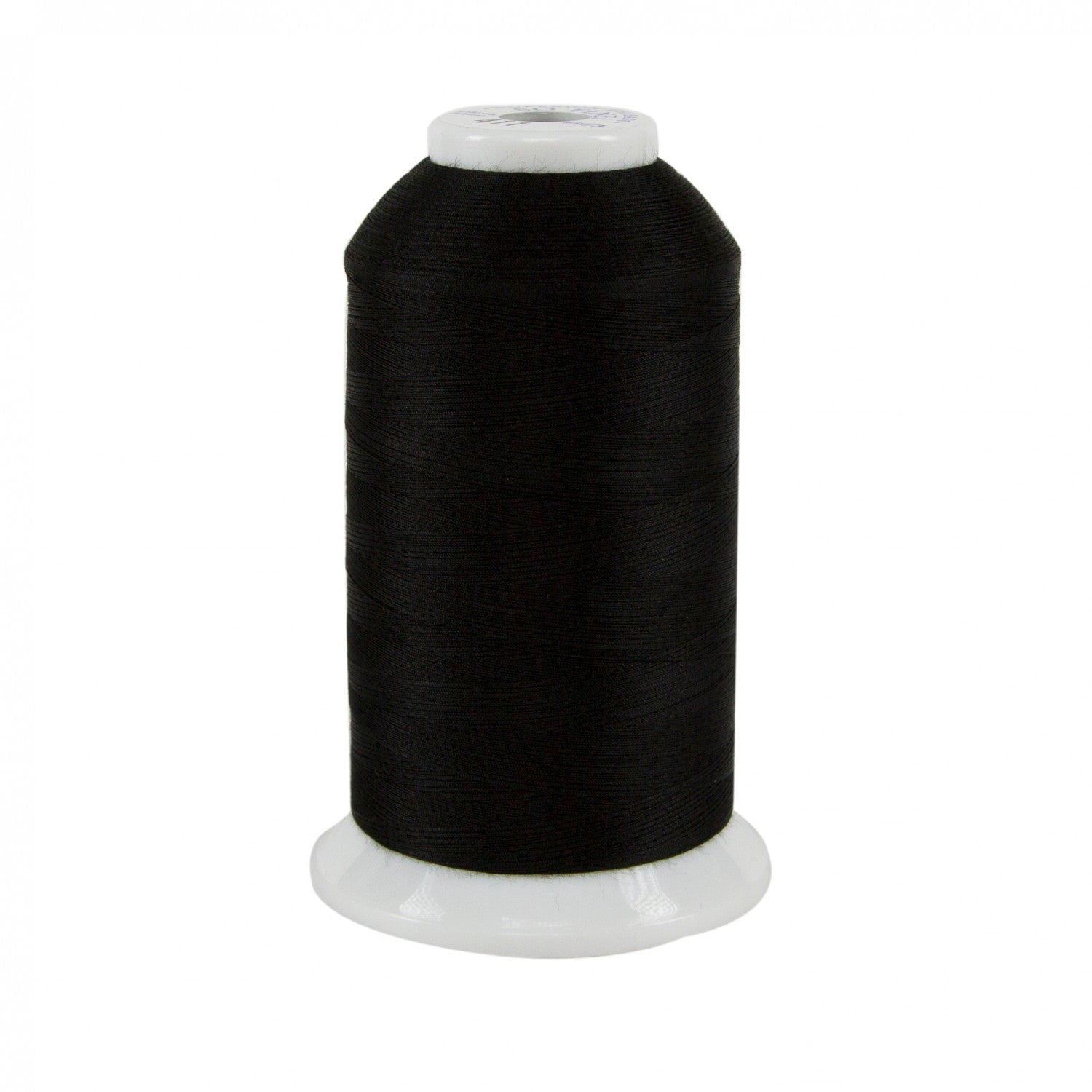 Superior Threads So Fine 3-Ply 50 Weight Polyester Sewing Thread Cone - 3280 Yards (Black)