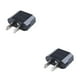 thumbnail image 1 of Ounissouiy Adaptador de corriente convertidor de carga Universal, 1 unidad, EE. UU. A UE, Euro, europeo, adaptador de viaje, enchufe de negro 2piezas, 1 of 6