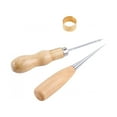 thumbnail image 1 of Leather Sewing Tools, Hand Stitching Tool Set, Leather Craft Leather Working Tools And Supplies For Beginners Sewing Leather, 1 of 8
