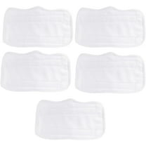 5pcs Microfiber Steam Mop Replacement Pads Fit for Shark Steam Mop Cleaners SK410,SK435CO,SK460,SK140,S3101,S3250,S3251,Washable Reusable