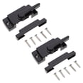 thumbnail image 4 of MasteelfCA 2 Sets Sliding Window Sash Locks Zinc Alloy Cam Sash Locks Hung Window Latch Locks, 4 of 8