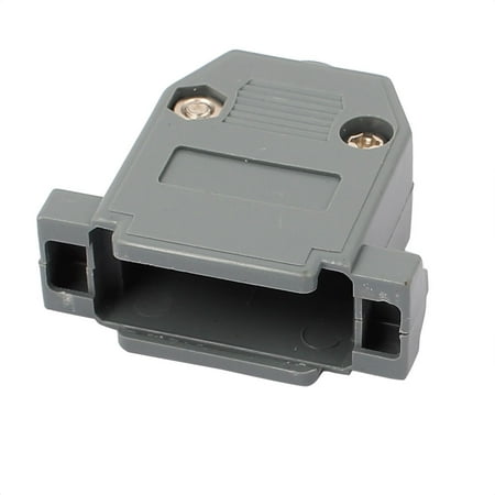 D-sub Connector Housing - DB15 Serial Port D-Sub Connector Kit Cover Housing Assembly Shell Plastic Hood