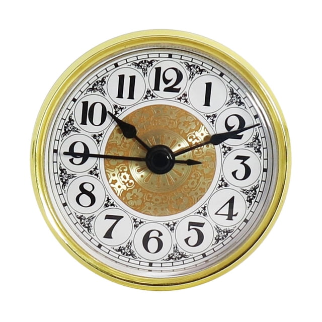 Reloj de 70 mm Zulema inserto de reloj dorado