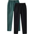 thumbnail image 4 of Mens 2PC Sweatpants Wide Straight Leg Pants Bottom Sweatpants Joggers Pants Workout With Pockets Running Sports Pants Loose Casual Jogger Pants XXXL, 4 of 4