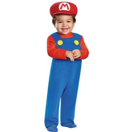 Morris Costumes DG85135W Mario Infant Costume, Size 12-18